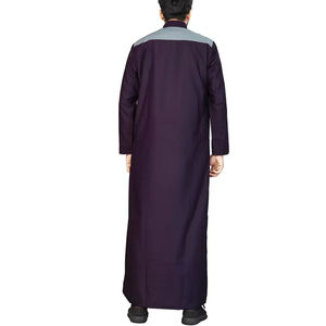 Vente en gros Thobe musulman traditionnel de style omanais pour hommes pour la prière Vêtements musulmans Thobe au design spécial pour islamique - Product Image 4