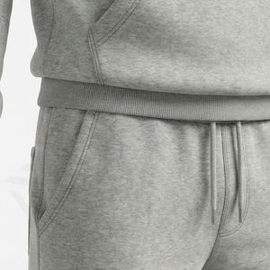 Ensemble de survêtement zippé slim fit grande taille, écologique, pour le sport, la gym, athlétique, respirant, personnalisable en couleur - Product Image 5