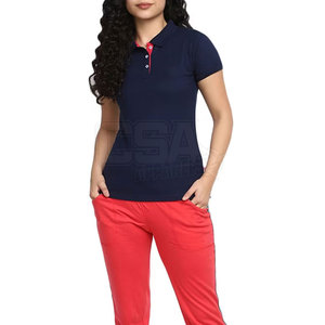 เสื้อโปโลผู้หญิงแบบใหม่ ทรงปกติ ใส่สบาย ผลิตจากผ้าฝ้าย เหมาะสำหรับฤดูร้อน สวมใส่สบายๆ ในชีวิตประจำวัน - Product Image 5