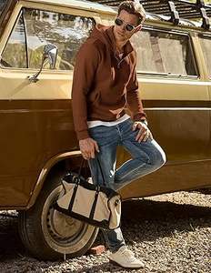 Sudaderas con capucha informales de invierno para hombre, Color sólido, 100% algodón, forro polar, ajuste Regular, secado rápido y transpirable, alta calidad - Product Image 4