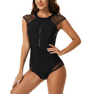 Maillot de bain de sport pour femmes, bikini, course de vitesse, imprimé animal personnalisable, imperméable, vêtements de plage, maillot de bain - Product Image 1