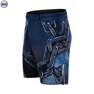 Pantalones Cortos de Artes Marciales Mixtas (MMA) de Poliéster de Alta Calidad con Logotipo Personalizado, Venta al Por Mayor, Tallas M y S, 2023 - Product Image 2
