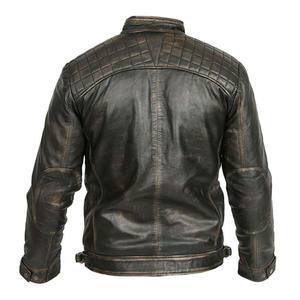 Chaqueta de Cuero para Hombre, Fabricada en Pakistán, de Alta Calidad, Ligera, Cómoda, Ecológica y Transpirable para Invierno - Product Image 3