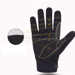 Pakistan Made High Quality Leather Impact Gloves with Adjustable <b>Wristlet</b> Cuff Breathable & Durable Customizable for Unisex Use - Product Image 5