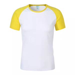 เสื้อยืดคอกลมแขนสั้นสำหรับผู้ชายและผู้หญิงเสื้อลำลองสำหรับใส่ได้ทั้งชายและหญิงผ้าโพลีเอสเตอร์พิมพ์ซับลิเมชันสำหรับฤดูร้อนออกแบบรูปถ่ายหรือโลโก้ - Product Image 4