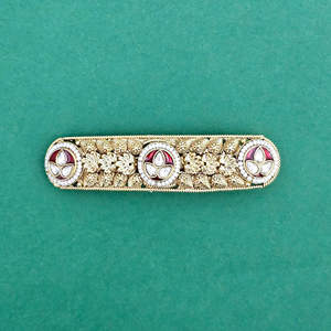 Latest Antique Classic <b>Hair</b> Clip Handmade with High Quality Gold Plating <b>for</b> Export - Product Image 1