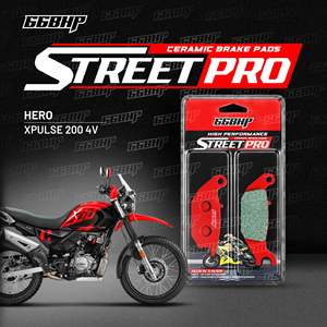 Pastillas de Freno Semi Cerámicas Hero Xpulse 200 4V Street Pro - Nuevas - Product Image 1