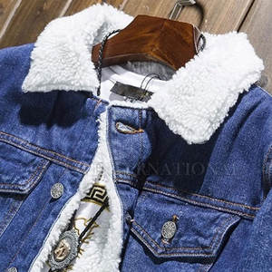 แจ็กเก็ตยีนส์สำหรับผู้ชายแบบเรียบสำหรับงานหนักเสื้อแจ็คเก็ตยีนส์คุณภาพสูงแห้งเร็วเสื้อแจ็คเก็ตยีนส์สำหรับผู้ชาย - Product Image 3