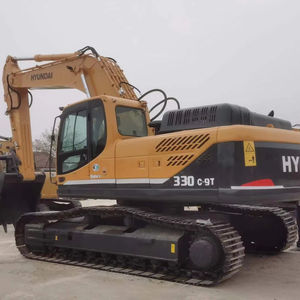 Hyundai 330C-9T 2024 33 toneladas, excavadora de orugas de segunda mano, aire acondicionado de calidad con descuento, sistema hidráulico de alto rendimiento - Product Image 1