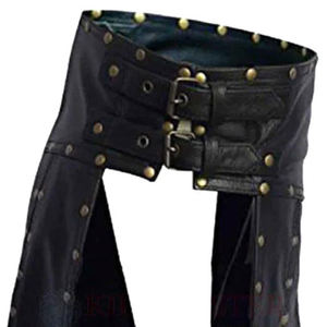 Suministro directo de fábrica Kilts de cuero en diferentes tamaños y colores Diseño de logotipo personalizado Kilts de cuero - Product Image 6