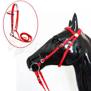 สายคล้องคอสำหรับขี่ม้าที่มีคลิปหนีบใช้งานง่ายอ่อนโยนต่อผิวเชือกคล้องสำหรับขี่ม้า - Product Image 3