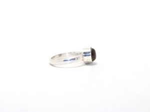 ทำด้วยมือ925แข็งแหวนเงินสเตอร์ลิงอัญมณีควอตซ์สโมควอตซ์ธรรมชาติที่สวยงามการออกแบบที่ทันสมัยสำหรับเป็นของขวัญแต่งงานเครื่องประดับที่ดี - Product Image 4