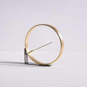 Porte-encens élégant en laiton doré poli, grand support en aluminium, parfait pour la décoration de la maison, la vaisselle et l'utilisation de Bakhoor - Product Image 3