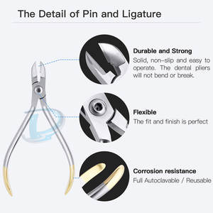 Ligature dentaire en acier inoxydable de haute qualité, fabriquée en matériau durable - Product Image 4