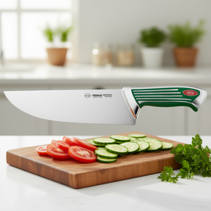 Cuchillo de Cocina Profesional PREMANA PROFESSIONAL de 24 cm, Acero Inoxidable, Verde y Cromado, 102624 - Product Image 3