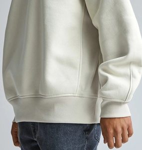 Sudadera Unisex Extra Grande de Cuello Redondo, 100% Algodón, Forro Polar, Transpirable, Ligera, para Invierno, con Personalización OEM y Técnica Puff - Product Image 4