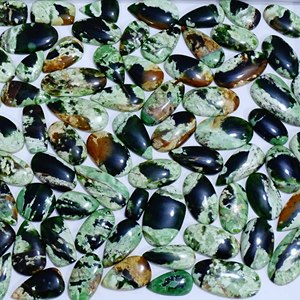 AAA + Top Qualité Naturel Chrome Calcédoine Cabochon De Pierres Précieuses En Vrac Pour La Guérison Bijoux En Gros Cabochon Pierre Précieuse - Product Image 6