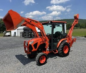2022 Kubota LX3310HSDC Tractor: Compact Power with Premium Cab Comfort and Precision Control - Product Image 2