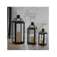 Lanterne à bougie traditionnelle en métal faite à la main, la plus vendue, écologique, avec anneau de suspension, gaufrée, durable, résistante à la chaleur, pour Noël