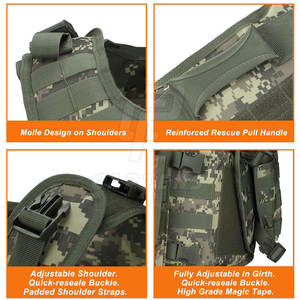 Nueva llegada Venta caliente Chaleco táctico Ropa al aire libre Chaleco táctico Venta en línea Chaleco táctico único - Product Image 5