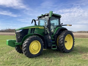 2022 Johnn Deere 7R 290 4WD/4x4 Mini tracteur 70/90/100/120HP tracteur à roues avec pompe moteur boîte de vitesses entraînement sur chenilles pour - Product Image 3