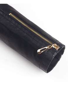 Veste en cuir pour femmes de conception professionnelle en toile respirante avec matériau de haute qualité au meilleur prix - Product Image 5