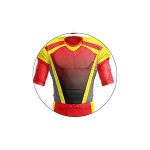 Uniformes de Fútbol Americano Personalizados de Buena Calidad para Hombre, 100% Poliéster, Jersey de Manga Corta con Pantalones a Juego, Secado Rápido y Transpirable para Verano - Product Image 2