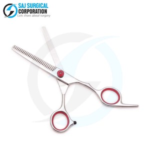 Ciseaux à effiler classiques professionnels à 30 dents, ciseaux de barbier en acier japonais, design simple, confortables, réutilisables, certifiés ISO - Product Image 3