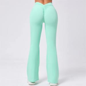 Mallas deportivas supersuaves con bolsillos para mujer, pantalones ajustados de cintura alta para entrenamiento, Yoga, correr, realce, gimnasio, Fitness, para mujer - Product Image 6