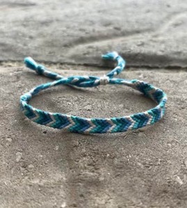 Nouveau style amitié BANDE POUR GILRS ET GARÇONS Bracelet d'amitié chevron réglable - Product Image 1