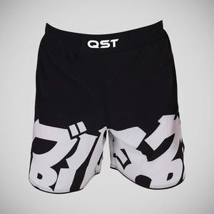 QST alta calidad transpirable poliéster MMA pantalones cortos Jiu Jitsu Kimono logotipo personalizado sublimación impresión secado rápido artes marciales - Product Image 1