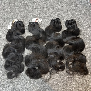Paquetes ondulados para el cuerpo Directo de fábrica Remy Virgin Raw Weaving Compre más Obtenga más descuento Chino vietnamita - Product Image 4