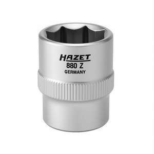 Hazet 3/8'' <b>12</b>-<b>Point</b> Square <b>Socket</b> with Traction Profile and Knurling 3/8 Inches - Product Image 3