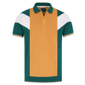 Polo de hombre hecho en fábrica de algodón 100% de moda con logotipo bordado, Golf liso transpirable para camiseta Polo con nuevo diseño - Product Image 1