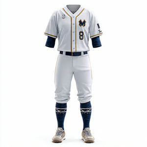 Uniformes de baseball de haute qualité, maillots de baseball pour équipes sportives, hauts de baseball, pantalons de football pour hommes - Product Image 3