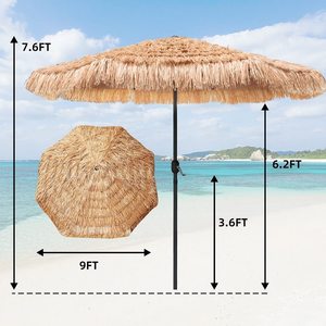 <span class=keywords><strong>Parasol</strong></span> <span class=keywords><strong>en</strong></span> <span class=keywords><strong>paille</strong></span> personnalisé pour l'extérieur <span class=keywords><strong>Parasol</strong></span> cour jardin ferme séjour plage balcon <span class=keywords><strong>Parasol</strong></span> - Product Image 5