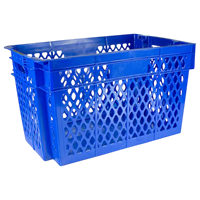 Caisses et assiettes/bols en plastique DPK21 de qualité supérieure 40x60x40cm, usage industriel pour le stockage et le service des aliments