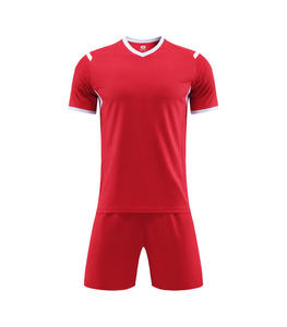 Maillot de football respirant avec logo personnalisé, kit d'entraînement pour enfants, uniformes de football par sublimation pour hommes et jeunes - Product Image 1