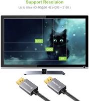 Câble Zowie de haute qualité pour connecteur mâle-mâle plaqué or 2M 4K 1080P pour projecteur et moniteur