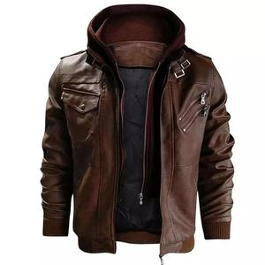 Pakistani Leather Wholesale Custom <b>Men</b> Genuine Leather <b>Jackets</b> Motorcycle Leather <b>Jacket</b> Cowhide <b>Jacket</b> - Product Image 5