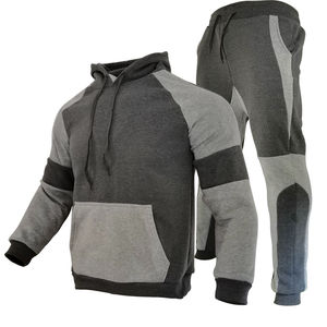 Conjunto Deportivo de Dos Piezas para Hombre, Informal, Sólido, para Gimnasio, Fitness, Forro Polar Técnico, Transpirable, Antibacterial, de Secado Rápido, para Correr en Invierno - Product Image 6