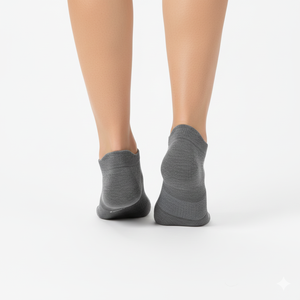 Baskets d'athlétisme respirantes pour hommes de grande taille, en coton doux d'été, logo uni invisible, corps ciré en silicone antibactérien - Product Image 4