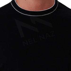 Pull-over à logo personnalisé de style décontracté pour hommes/Pull sur mesure respirant et tricoté pour hommes - Product Image 4