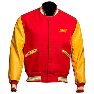 แจ็คเก็ตเลตเตอร์แมนแฟชั่นใหม่ปี 2026 ราคาประหยัด คอตั้ง โลโก้ด้านหน้า ผ้าฝ้าย 100% แจ็คเก็ตฤดูหนาวราคาสมเหตุสมผล - Product Image 1