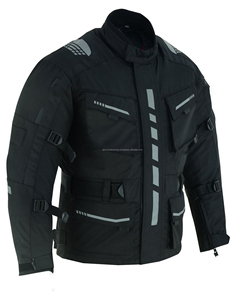 Traje de Motociclismo Protector Transpirable de Manga Larga para Hombre, 280g, con Cinta Reflectante, MOQ Bajo, Venta al Por Mayor 2026 - Product Image 3