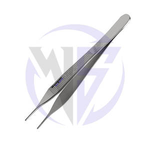 Pinzas Adson de 4 3/4 Pulgadas con Mango Fenestrado y Dentado, Acero Inoxidable Quirúrgico, Fabricantes Líderes Wenquar - Product Image 5