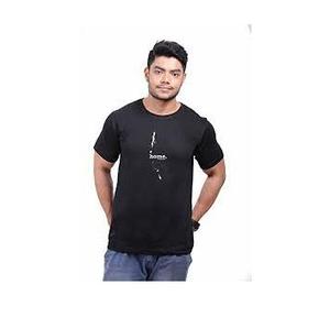 Camiseta de manga corta de Color sólido para hombre, Camiseta holgada de cuello redondo, OEM, de algodón 100%, lisa, de taekwondo, alta calidad - Product Image 5