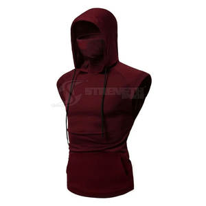 <b>Men</b> Workout <b>Sleeveless</b> Hoodies Bodybuilding Muscle Gym <b>Sleeveless</b> <b>Hoodie</b> Outdoor Gym Fitness Wear <b>Sleeveless</b> Hoodies - Product Image 3