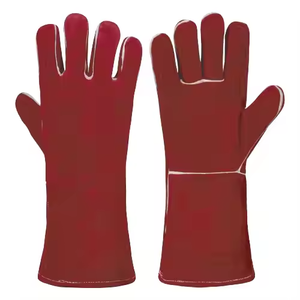 Gants de sécurité en cuir de vachette pleine fleur haute performance, design réfléchissant, usage général, antistatiques, résistants à la chaleur - Product Image 5