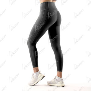 เลกกิ้งโยคะเอวยางยืดใส่สบายออกแบบมาสำหรับไลฟ์สไตล์ที่ใช้งานโยคะยิมพิลาทิสและการวิ่ง - Product Image 2